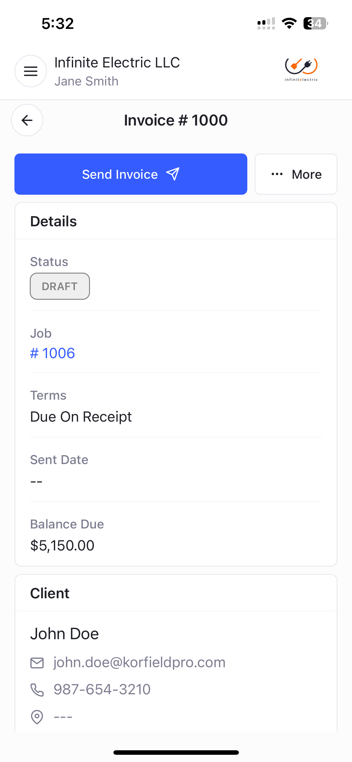Professional Invoices